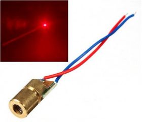 DIODA LASEROWA 5MW 650NM 3V CZERWONA