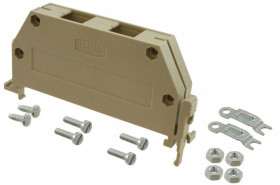 Obudowa HARTING DIN Power, wejście z góry do: Złącze DIN 41612 Moduł górnego wyprowadzenia przewodów zasilania DIN