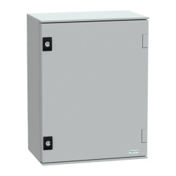 Schneider Electric PanelSeT PLM NSYPLM43PG Szafka instalacyjna 330 x 430 x 200 poliester szary 1 szt.