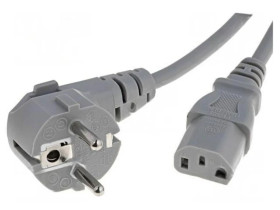 SN311-3/07/1.8G Kabel: 3x0,75mm2, CEE 7/7 (E/F) wtyk kątowy,IEC C13 żeński