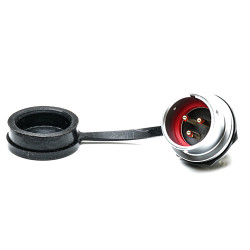 Złącze wielostykowe przemysłowe 3-pinowe M20 Montaż przedni Gniazdo RS PRO