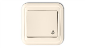 Liza Przycisk /Światło/ Beżowy 1Wph-5