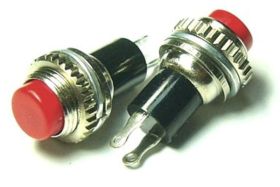 PRZYCISK PBS-26BR MONOSTABILNY ZWIERNY OKRĄGŁY 0,5A/250V PRZEL036