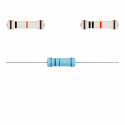 Rezystor 10 KOhm tolerancja 1% precyzyjny moc 3W 10K 5x16mm metalizowany