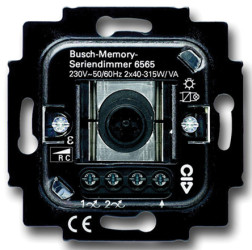 Wkład ściemniacza, ścieżki: 1, pokrętła: 2, 315W, 230V