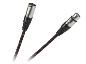 Kabel mikrofonowy gniazdo CANON-wtyk CANON 3m