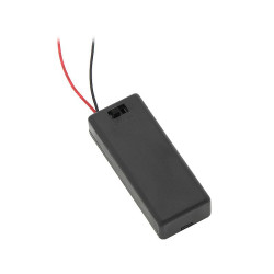 Koszyk baterii R3x2 II z wyłącznikiem i pokrywką