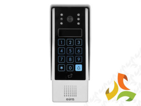 Kaseta zewnętrzna wideodomofonu z dotykowym szyfratorem "EURA" VDA-80A3 "Eura Connect" czytnik zbliżeniowy A33A180 EURA-TECH