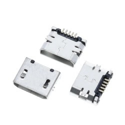 Gniazdo micro usb montażowe PCB SMD mod9