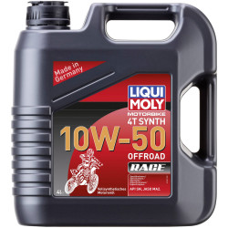 Liqui Moly 3052 Motorbike 4T Synth 10W-50 Offroad Oil 4L Fully Synthetic