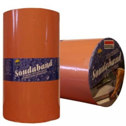 Taśma SoudaBand bitumiczna dekarska ceglana / rolka 10mb