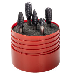 Zestaw pilników obrotowych Dormer P880 Usuwanie zadziorów