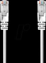 CCGP85121WT15 Patch cable, Cat.5e, SF/UTP, 1,5 m, white