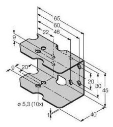 Turck 6900483 Rama ochronna MF-CK40-3S 1 szt.