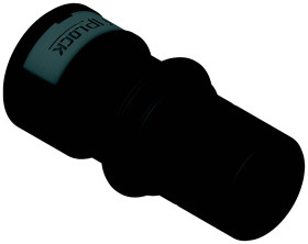 Element redukcyjny Fränkische Rohrwerke 4892057700 czarny 6 szt.