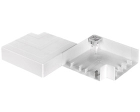 Naroże płaskie nakładane RAPID 45-2 207x207x56 GK-FH53165RW białe 6113460 /2szt./