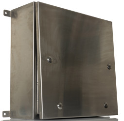 Szafka ścienna rozdzielcza 500 mm 500 mm 200mm Stal nierdzewna typu 304 RS PRO