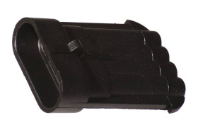 Złącze samochodowe 4-pinowe Delphi -rzędowe Męski 14A Metri-Pack 150 Montaż na kablu Połączenie zagniatane Złącze