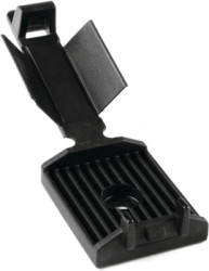 Flat cable clip, M3 screw fastening, PA, black, (L x W) 31 x 25 mm, 151-16250