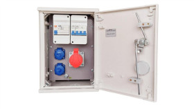 Rbg1lc Rozdzielnica Budowlana 16/5 2X230v Rozdzielnia Erbetka Złącze Pomiarowe