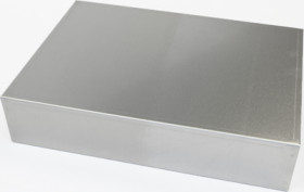 Aluminum enclosure, (L x W x H) 356 x 254 x 76 mm, natural, 1444-14103