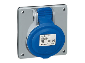 P17 TEMPRA PRO gniazdo tablicowe 32A 2p+z 230v ip44 555284 LEGRAND