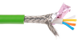 Kabel Ethernet Cat5 długość 50m Niezakończony HARTING PVC l. żył: 7 średnica 6.5mm