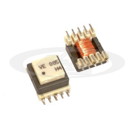 VE005 H4 transformator separujący Vogt - Bauteil 505 03 005 00 rdzeń 13mmx12,8mmx3,6mm 120zw/2x60zw.