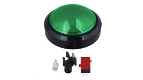 Duży podświetlany przycisk w kolorze zielonym