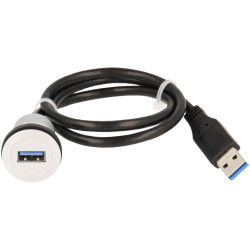 Schlegel RRJ_USB3 USB 3.0 Socket A to Plug A 1 piece Fast Data Transfer