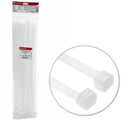 NS-68 - opaska zaciskowa biała (100 szt.)