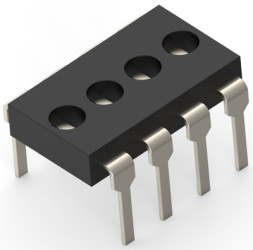 DIP switche, 4 pole, straight, 2 A/500 VDC, 1825190-3