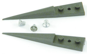 ESD replacement tips, uninsulated, antimagnetic, plastic, 40 mm, A259CP
