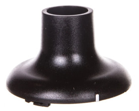 Podstawka do modułów świetlno/dźwiękowych plastikowa czarna 8LB6BP07