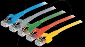 652000 DÄTWYLER Cat.5e, 300MHz, S/UTP, 0.2m, grey