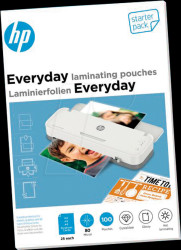 9158#ABD Hot laminating pouches, starter set, 80 mic