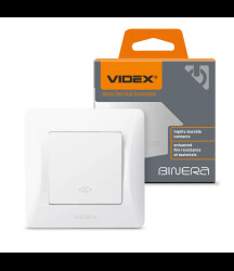 Łącznik 1 gang intermediate white VIDEX BINERA