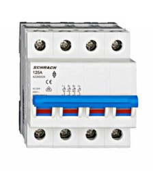 Rozłącznik Izolacyjny 125A/4 Seria AMPARO