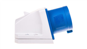 Wtyczka Odbiornikowa 32A 3P 230V Niebieska Ip44 523-6