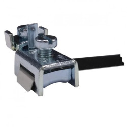 Zacisk uziemiający ZS 16 VK - (z miedzianą taśmą uziemiającą)