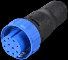 PX0410/10S/6065 Connector, 10-pin, socket