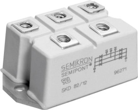 Semikron SKD62/16 Prostownik mostkowy G36 1600 V 86 A Trójfazowy