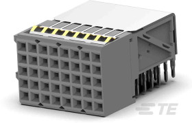 Złącze typu Backplane Z-PACK HM Series 2mm Pitch 40-pinowe 5-rzędowe Żeński, Mocowanie na wcisk Terminal, 1.5A