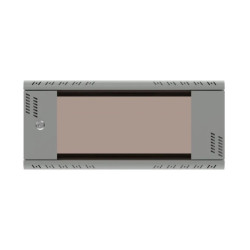 Szafa rack beznarzędziowy montaż, montowana na ścianie Extralink Premium 4U 600x450 Szara