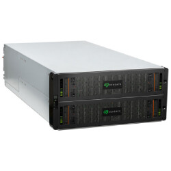 Seagate D4865X000000DA Seagate Exos E 5U84 disk array Rack (5U) Black, Metallic