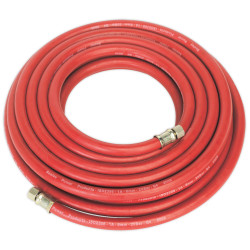 Sealey AHC10 Air Hose 10m x &#xD8;8mm with 1/4in.bsp Unions