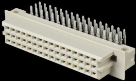 116-90064 Female multipoint connector 48-pin, angled, A-B-C