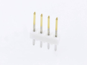 Molex Listwa kołkowa, męska, standardowa Ilość pinów 4 Wymiary siatki: 2.54 mm 22102041 1 szt. towar pakowany luzem
