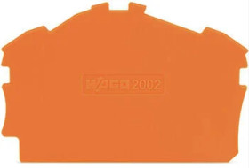 End/Intermediate plate for terminal block, 2002-6392