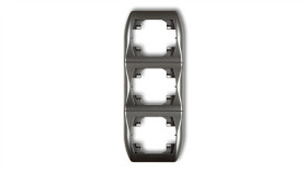 Trend Ramka Pionowa Potrójna Grafitowy 11Rv-3